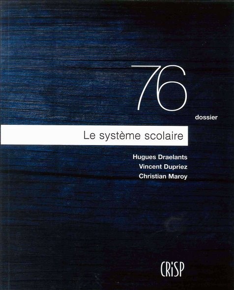 Cover of Le système scolaire